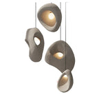 lampadario led wabi-sabi moderno irregolare per decorazione loft