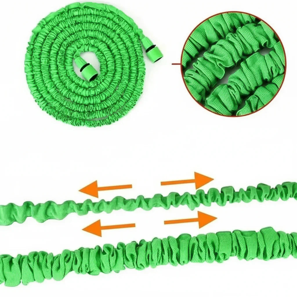 Tubo Flessibile per Giardino con Strumento per Ugello Multi-Spray