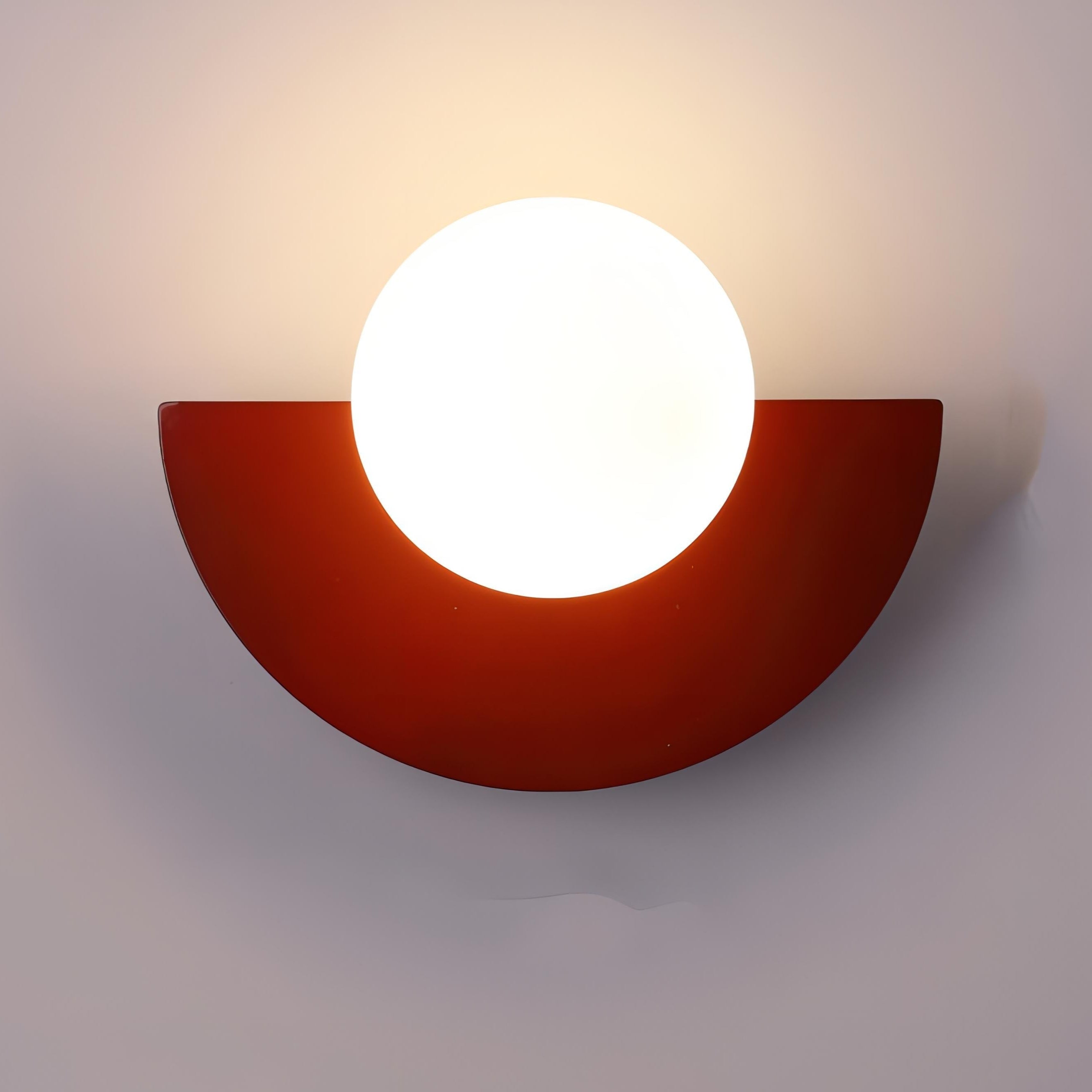 Lampada da Parete Semicircolare Nordica