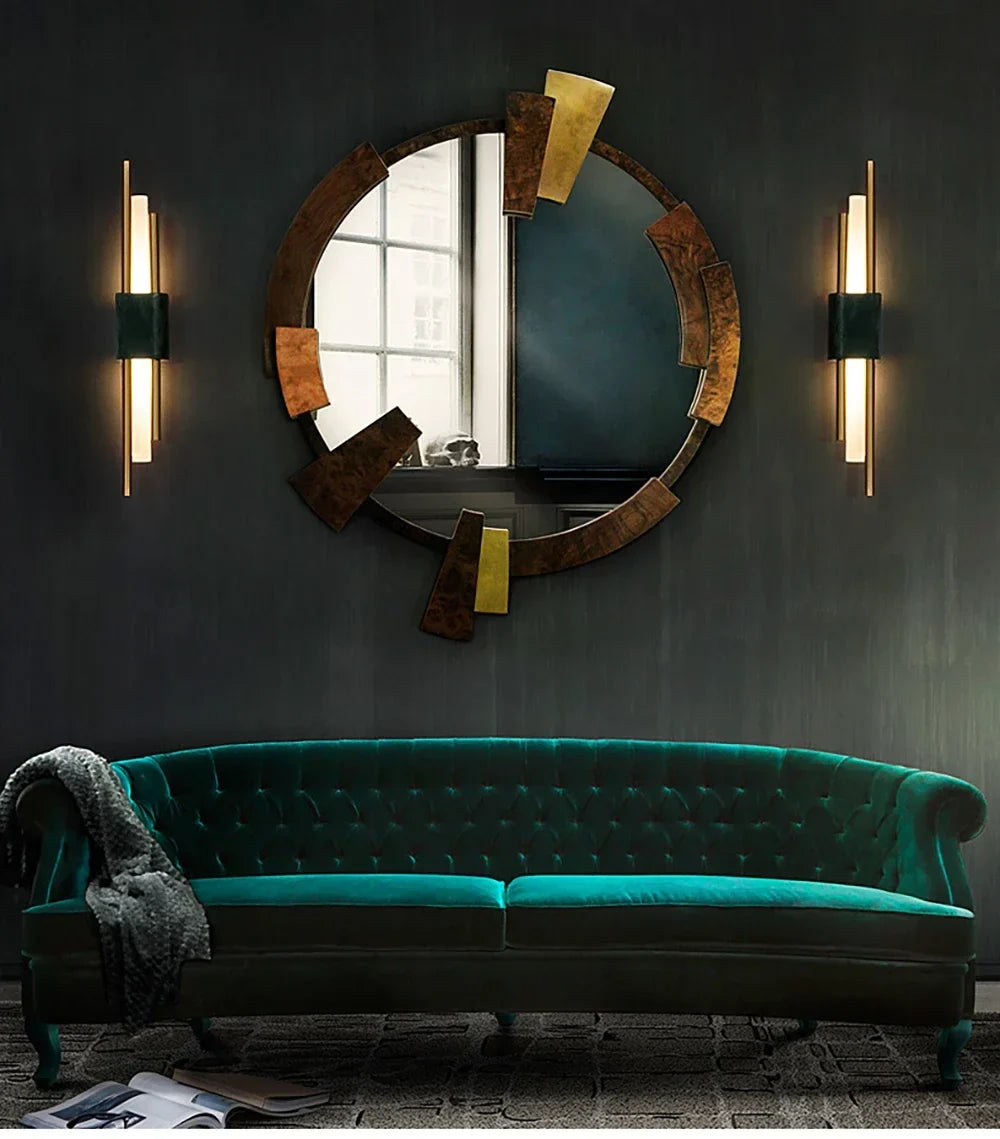 Lampada da Parete LED in Marmo Moderno Luxe