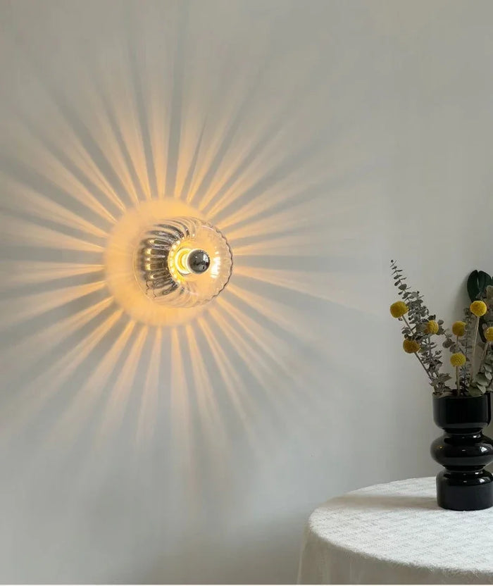 Lampada da parete Bauhaus Scandinava LUMORA