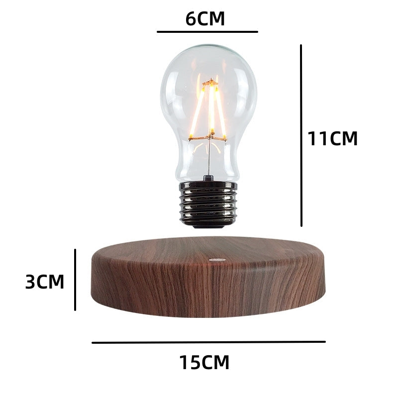 BulbGlow - Lampada elegante con lampadina flottante per un arredamento unico