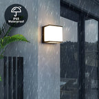 AeroCube Illuminazione da Parete Esterno | LED Moderno Impermeabile