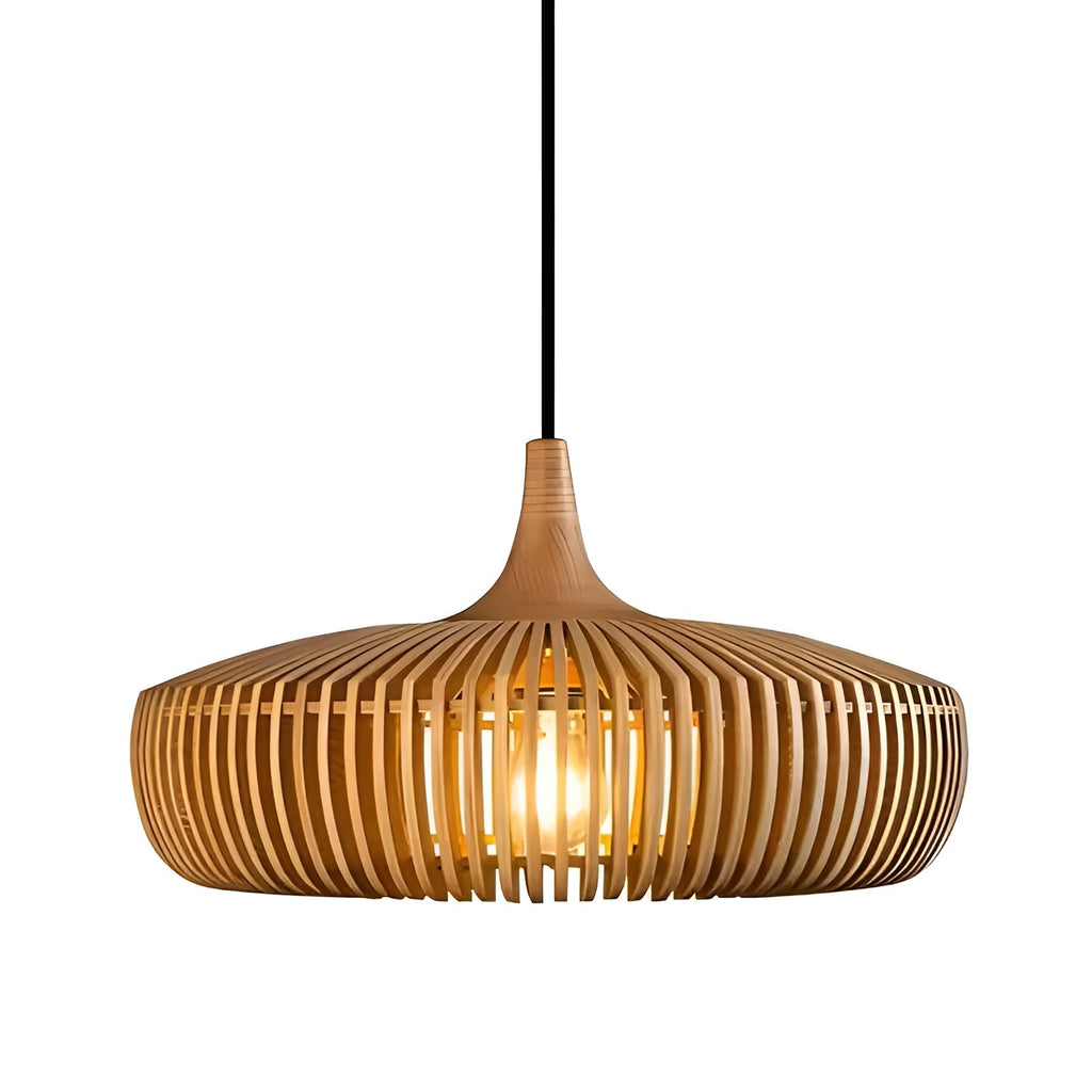 Lampada a sospensione in legno – Illuminazione di alta qualità per un ambiente accogliente