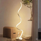 Lampada da terra LED Spirale Istanbul Illuminazione a risparmio energetico, Design elegante