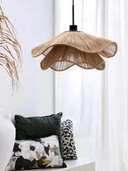 WabiRope Aura: Lampada a Sospensione in Canapa Wabi Sabi Scandinava