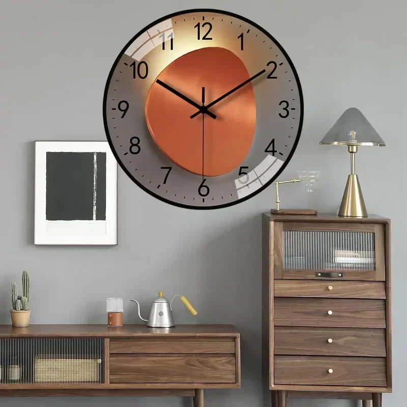 Orologio da Parete Moderno Orologio Decorativo Silenzioso per Casa