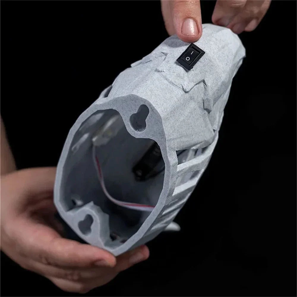 WildGlow - Lampada da parete a testa di animale 3D per un arredamento elegante