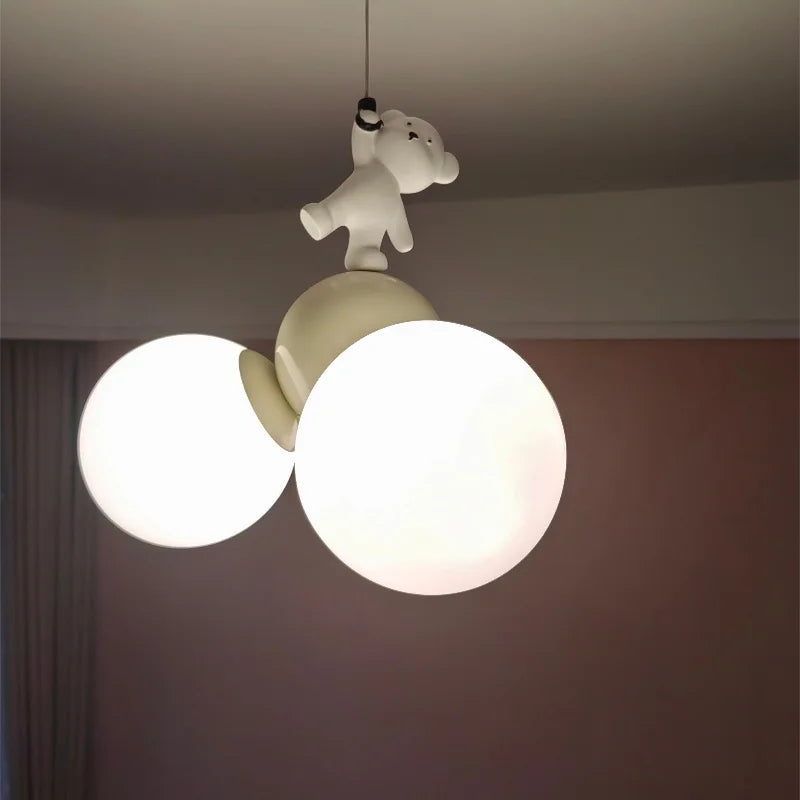 Lampada da soffitto BallooBear per bambini
