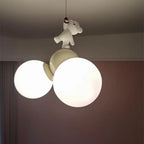 Lampada da soffitto BallooBear per bambini