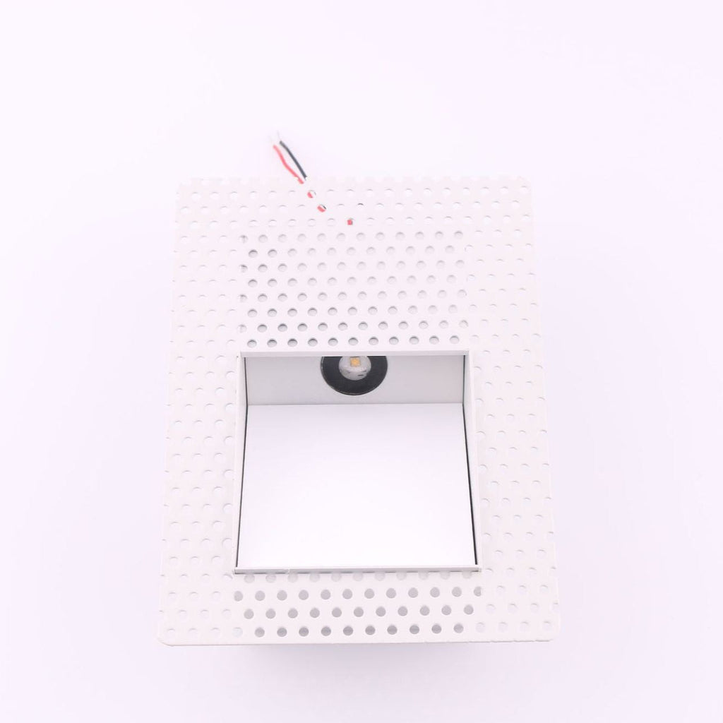 Applique LED da parete senza cornice in acciaio inossidabile Nordic 1 luce
