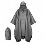 Poncho da Uomo Impermeabile – Antivento e Pieghevole per Attività Outdoor