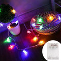 Luci LED di Natale a forma di stelle – Ghirlanda luminosa decorativa per interni ed esterni