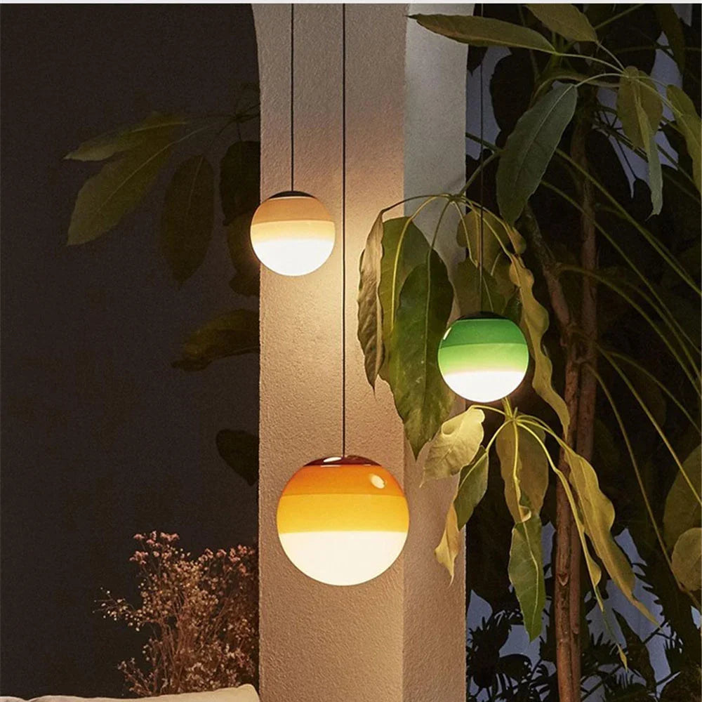 Lampada a Sospensione in Vetro Design Luxe
