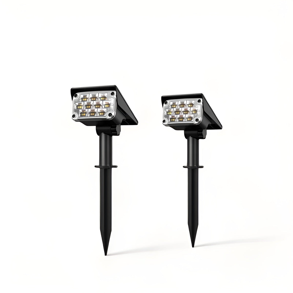 2x SunBeam Light – Lampada da Giardino Solare LED Senza Fili