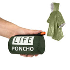 Poncho da Pioggia Pieghevole – Protezione Impermeabile e Antivento