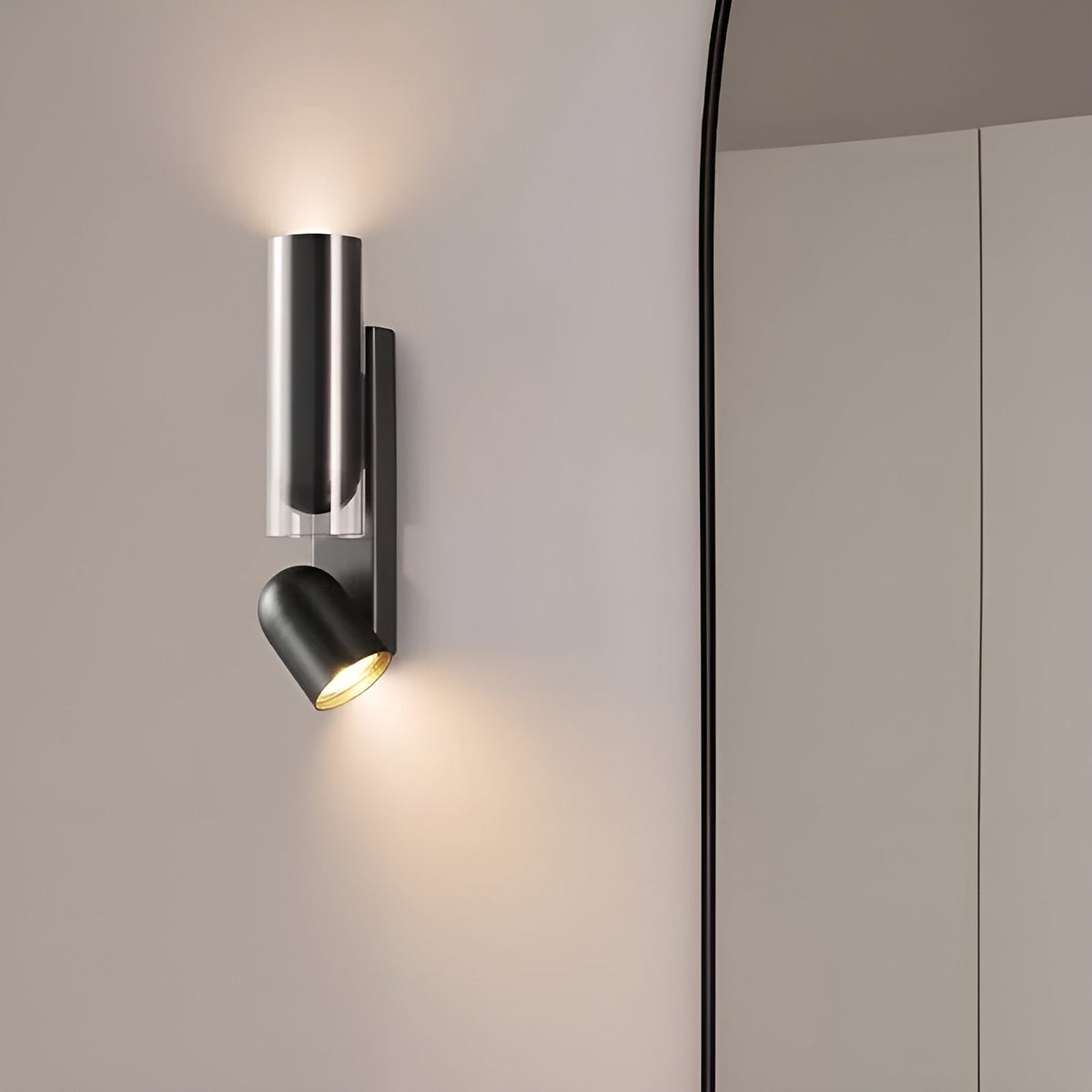 Applique postmoderna – Design nordico minimalista | Illuminazione elegante per gli spazi abitativi