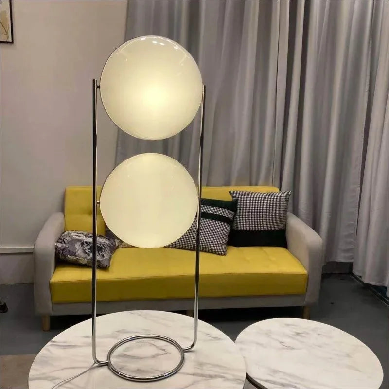 LumiSphere Art Deco LED Bol Lampada da Terra