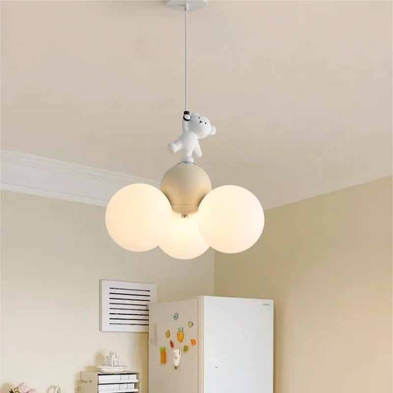 Lampada da soffitto BallooBear per bambini