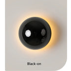 LumiBau Luxe Bauhaus Lampada da Parete Rotonda