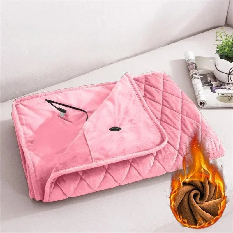 Coperta Elettrica Portatile per Casa e Ufficio