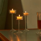 Set di Candelabri in Vetro LumaVase