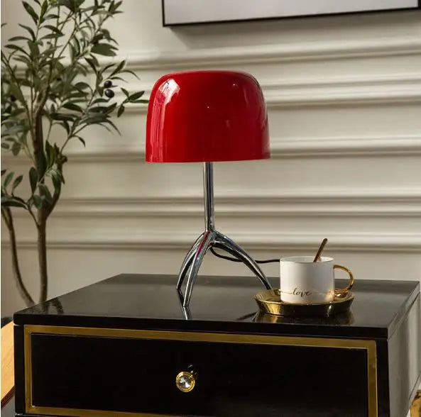 LumiereGlow Bauhaus Lampada da Tavolo a Tre Piedi