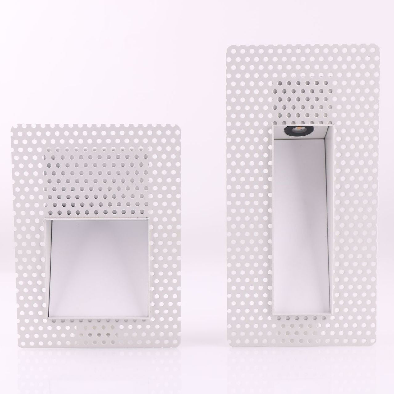 Applique LED da parete senza cornice in acciaio inossidabile Nordic 1 luce