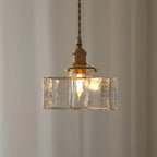 Lampada a Sospensione in Vetro Moderno Retro Glarefusion