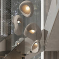 lampadario led wabi-sabi moderno irregolare per decorazione loft