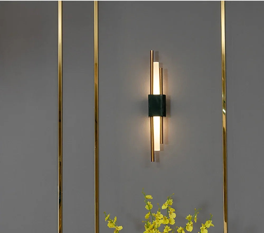 Lampada da Parete LED in Marmo Moderno Luxe