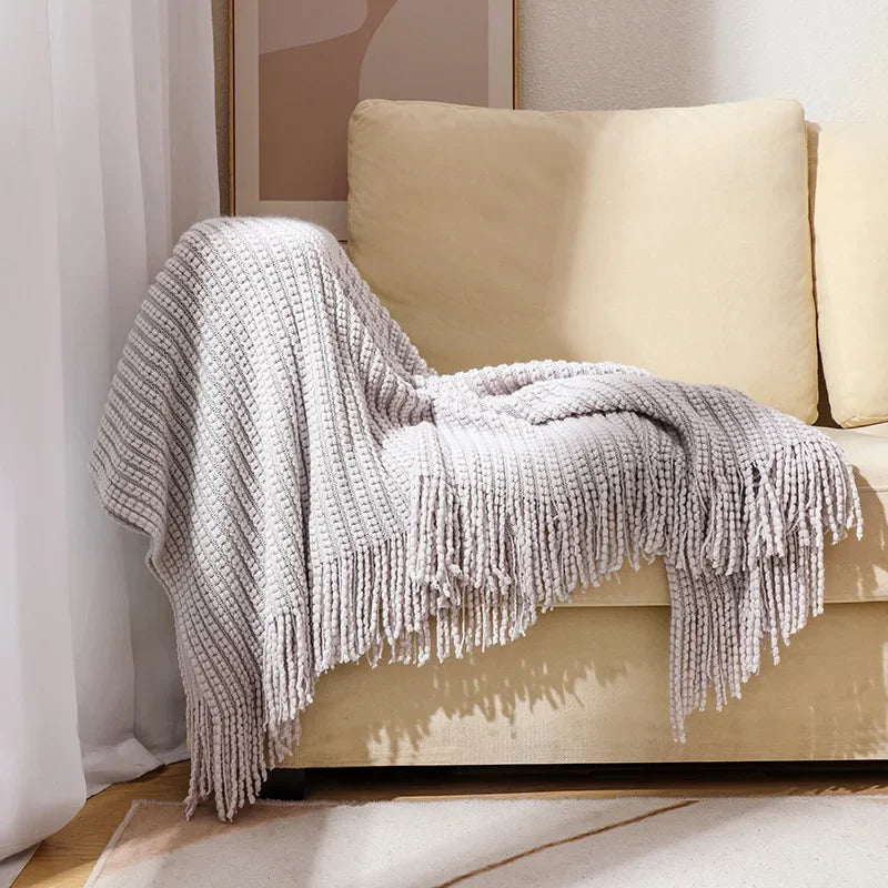 Collezione di Coperte Tricot Bohemien Classico