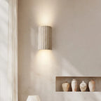 TerraLume Wabi-Sabi Travertino Lampada da Parete LED