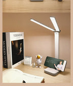 LumoFlex – Lampada da scrivania LED ricaricabile con controllo touch e design pieghevole