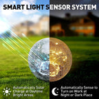 GardenGlimmer Light - Lampada da Giardino Solare a LED Impermeabile per Esterni