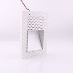 Applique LED da parete senza cornice in acciaio inossidabile Nordic 1 luce