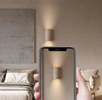 TerraLume Wabi-Sabi Travertino Lampada da Parete LED