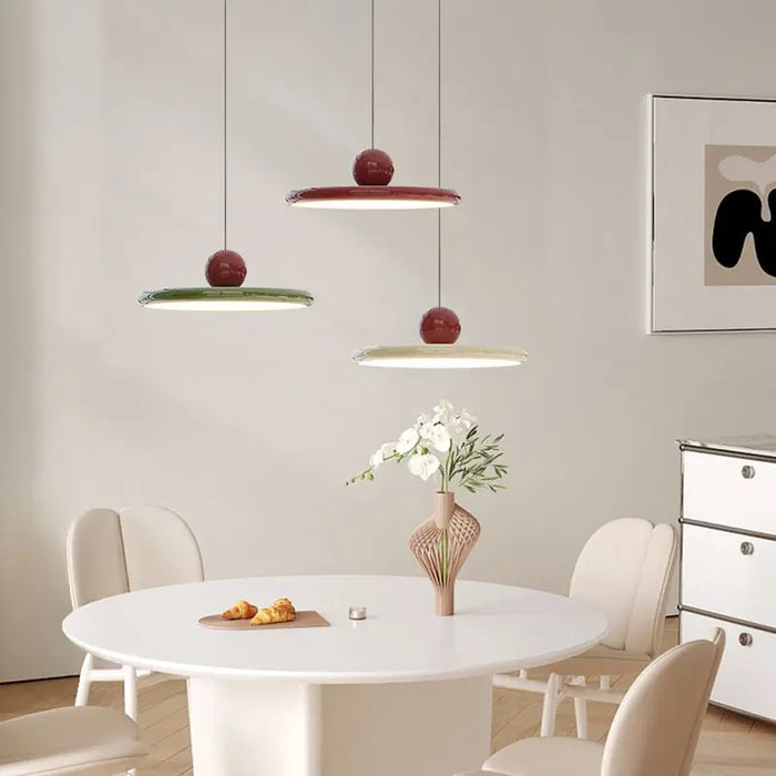 Lampada di Vetro Scandinava in Stile BauHaus