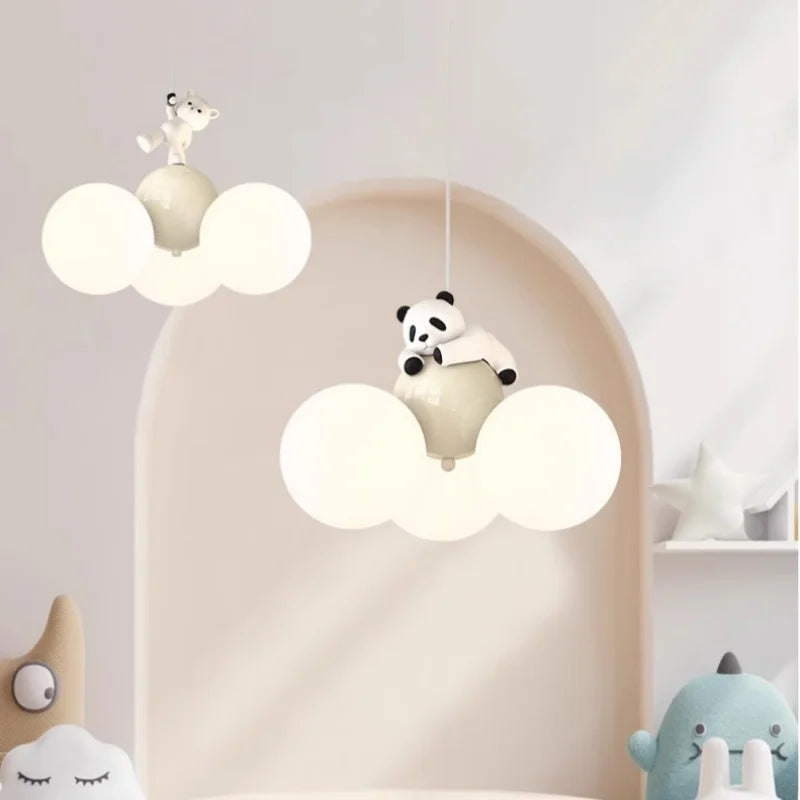 Lampada da soffitto BallooBear per bambini