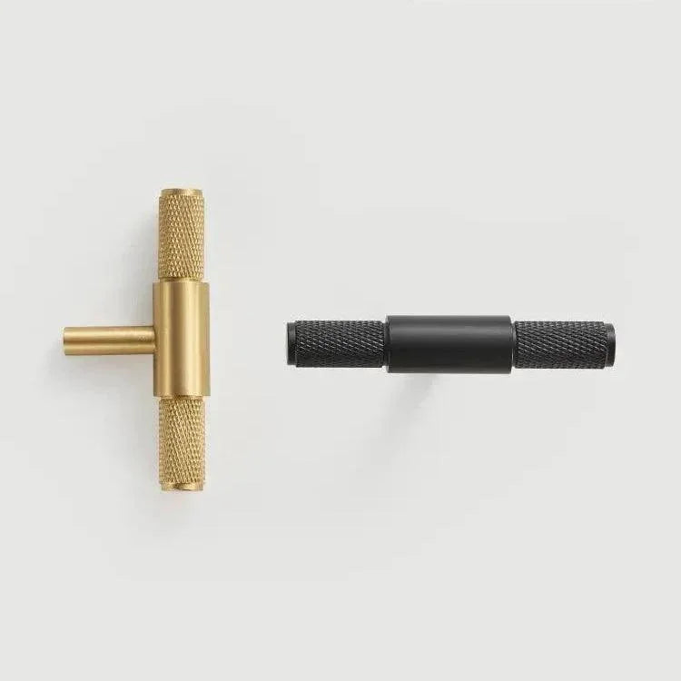 Maniglie T-bar in Ottone Shanne