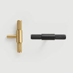 Maniglie T-bar in Ottone Shanne