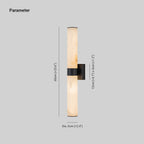 Glitre LED Lineare Applique da Bagno in Alabastro