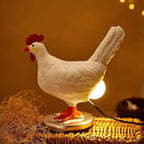 ChickGlow Luce – LED Notturna da Tavolo a Forma di Gallina
