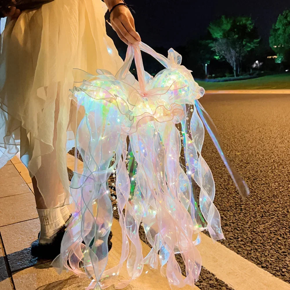 JellyGlow - LED Meduse Notturne per un Atmosfera Rilassante