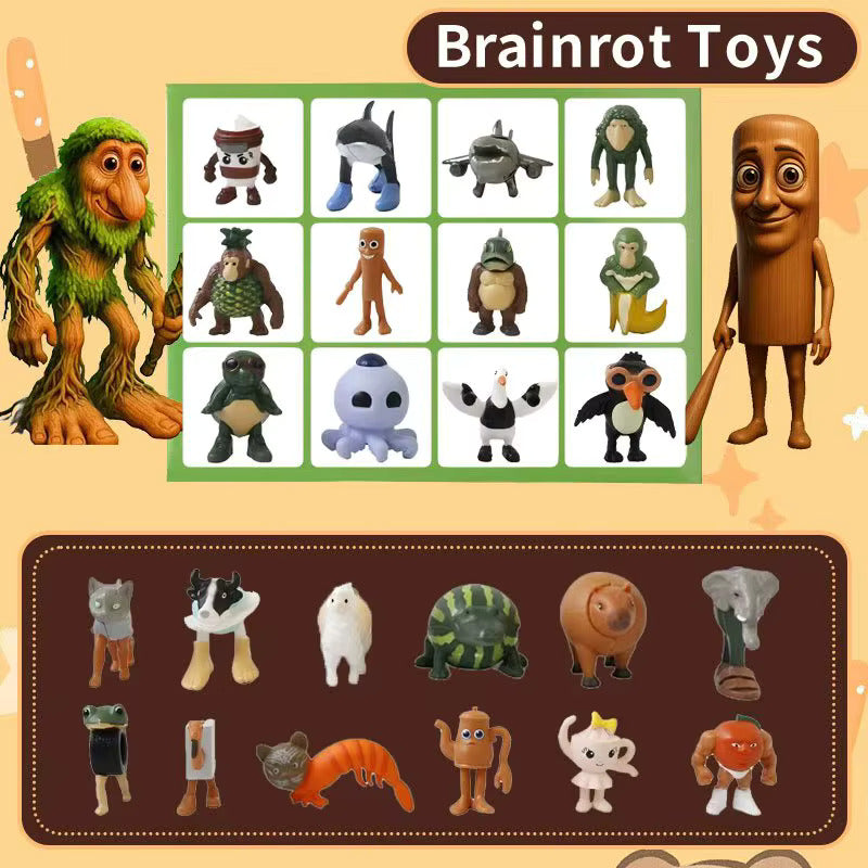 BrainRotBox | Calendario dell'Avvento per il Conteggio alla Rovescia delle Feste per Appassionati di Brainrot
