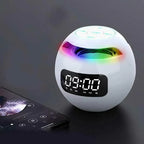 Orologio Sveglia Bluetooth Altoparlante LED Digitale da Comodino