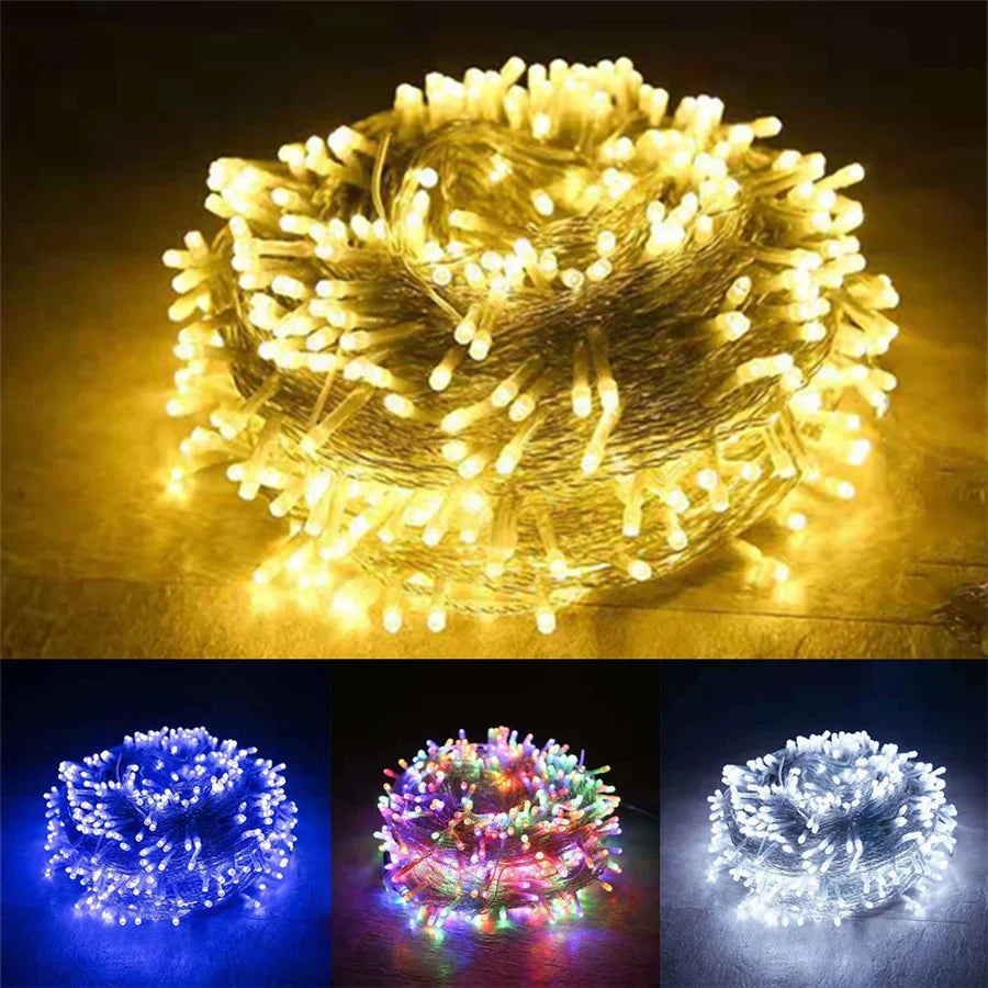 LumiFest Illuminazione Natalizia LED – 10M / 50M / 100M