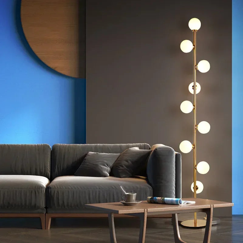 Lampada da Terra Design Nordico Luxe