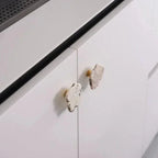 Maniglia in Ottone con Marmo Turchese Etta