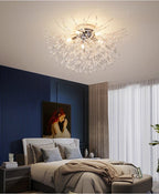 Dandeluxe Palla di Dente di Leone Lampada da Soffitto in Cristallo